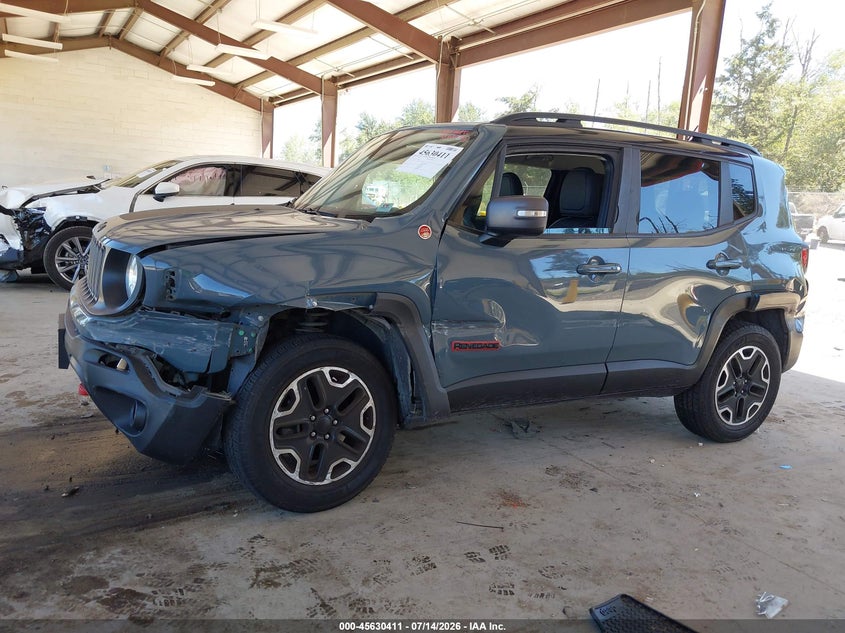 2017 Jeep Renegade Trailhawk VIN: ZACCJBCB6HPG49181 Lot: 45630411