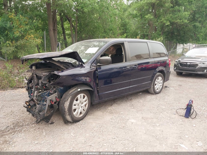 Vin: 2c4rdgbg2fr689259, lot: 46128888, dodge grand caravan se 20152