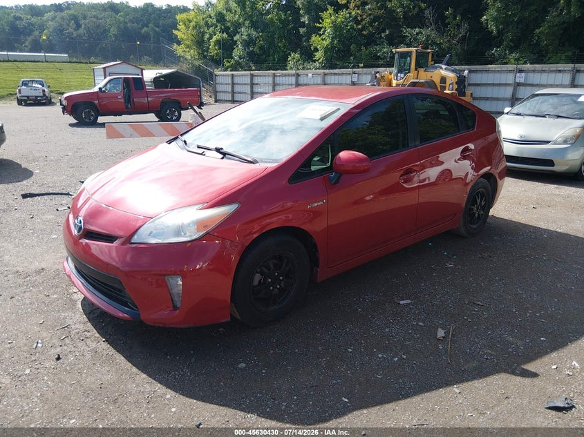 2014 Toyota Prius Two JTDKN3DU9E0383162 photo 1