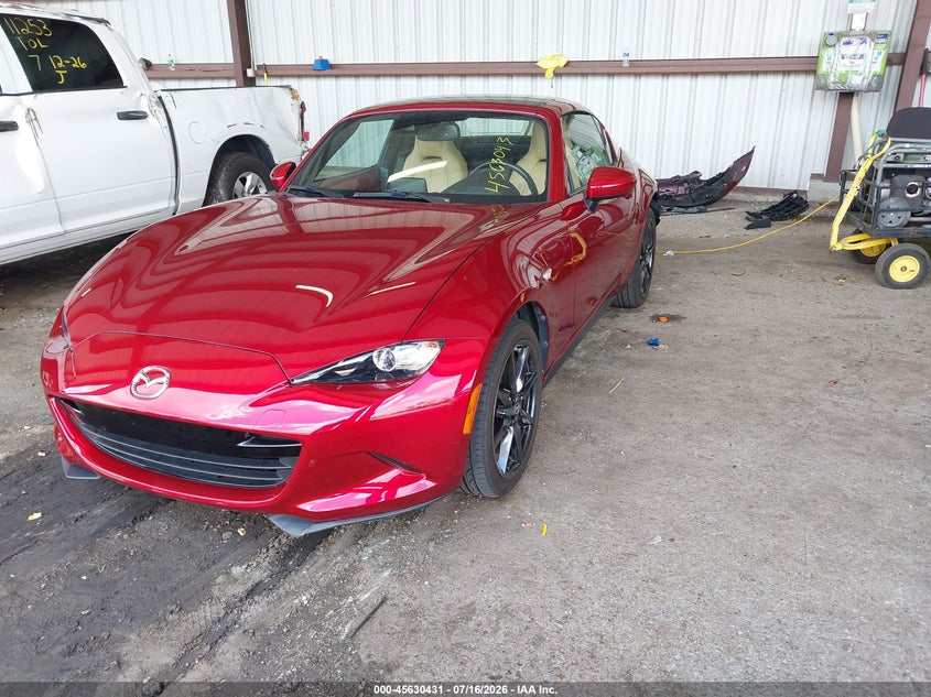 2019 Mazda MX-5, Удар сзади, IAAI, VIN JM1NDAM70K0301622 — фото 2
