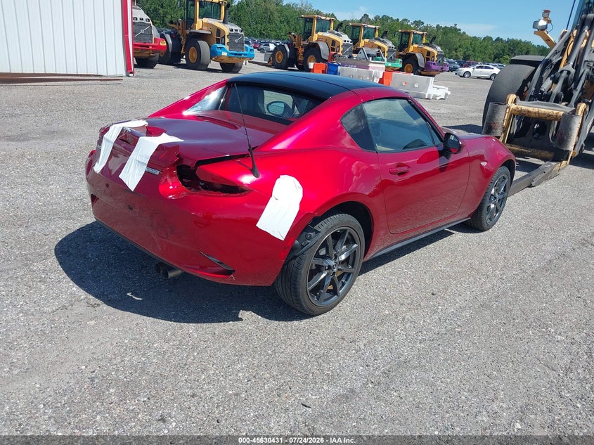 Vin: jm1ndam70k0301622, lot: 46128897, mazda mx-5 miata rf grand touring 20194