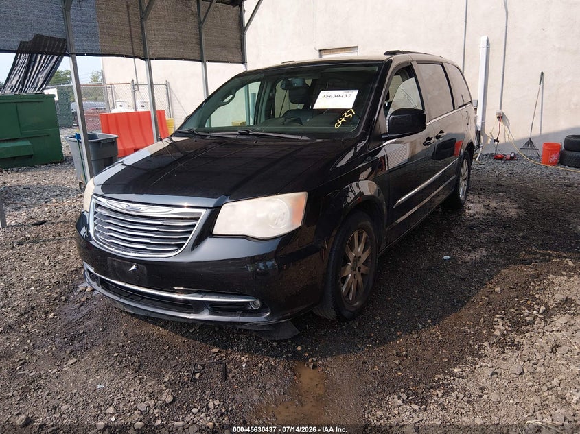 Vin: 2c4rc1bg5dr722994, lot: 46128903, chrysler town & country touring 20132