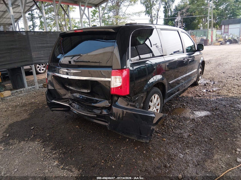 Vin: 2c4rc1bg5dr722994, lot: 46128903, chrysler town & country touring 20134