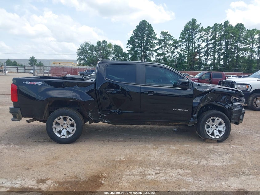 2022 Chevrolet Colorado 4Wd Short Box Lt VIN: 1GCGTCEN5N1248239 Lot: 45630451