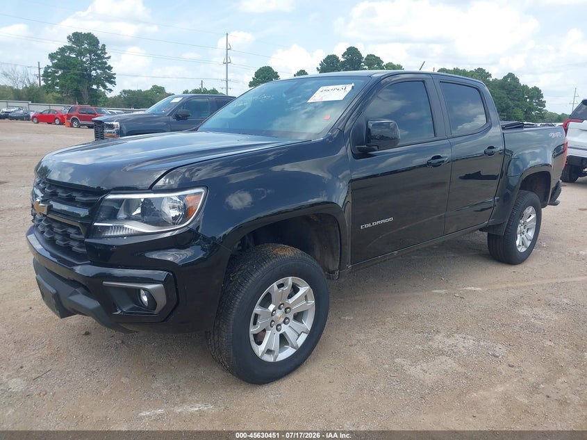 2022 CHEVROLET COLORADO auction photo 2