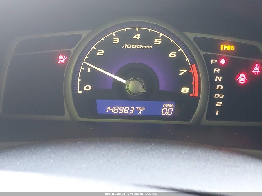 2008 Honda Civic Lx VIN: 1HGFA16558L112997 Lot: 45630454