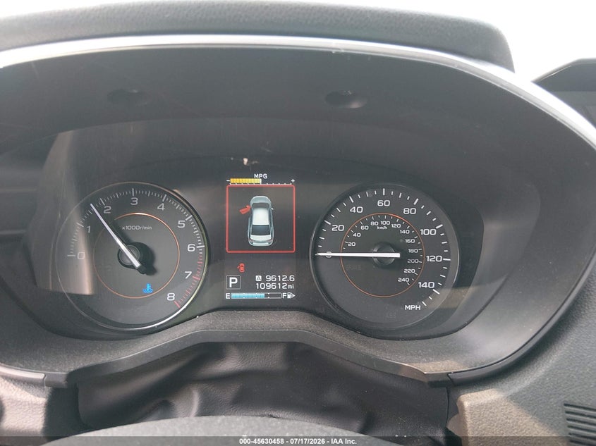 2019 Subaru Crosstrek 2.0I Premium VIN: JF2GTAEC3KH207132 Lot: 45630458