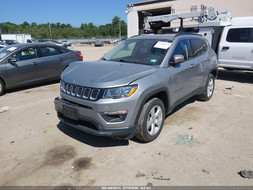 2021 Jeep Compass, Front End, IAAI, VIN 3C4NJDBB0MT547822 — photo 2