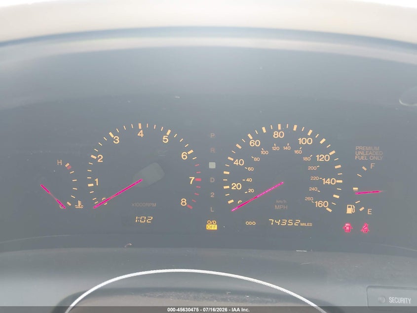 1994 LEXUS SC auction photo 7