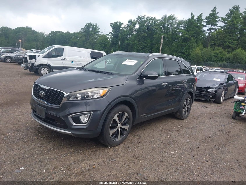 2016 Kia Sorento, Обычный износ, IAAI, VIN 5XYPHDA56GG084533 — фото 2