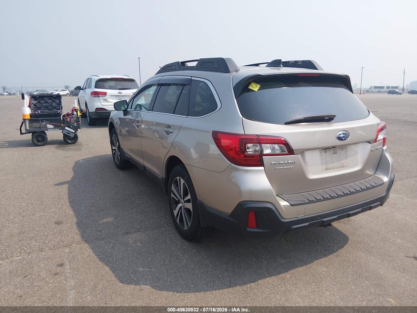 Vin: 4s4bsanc3j3332067, lot: 46128998, subaru outback 2.5i limited 20183