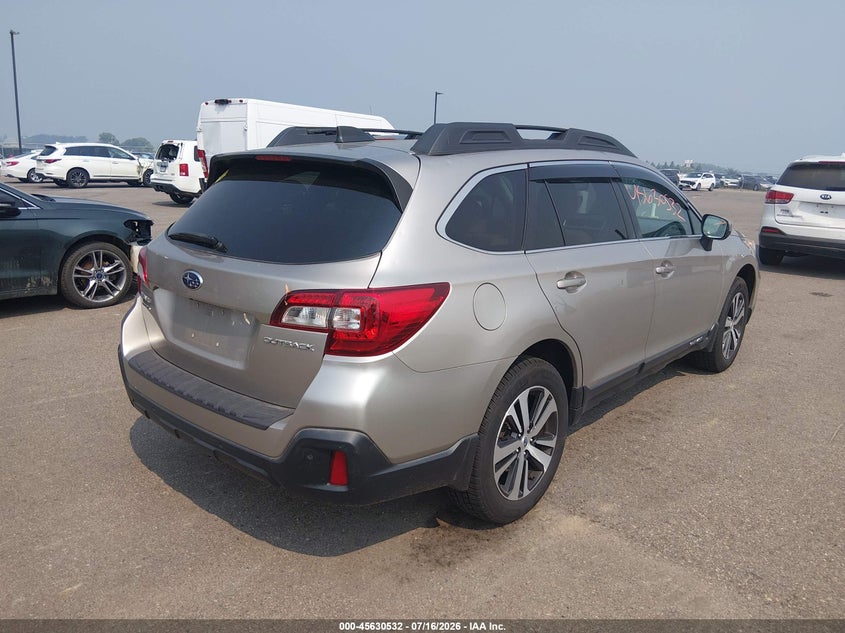 Vin: 4s4bsanc3j3332067, lot: 46128998, subaru outback 2.5i limited 20184