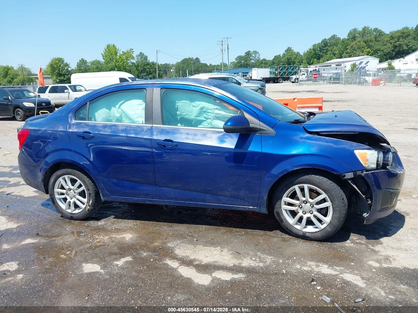 2013 Chevrolet Sonic Lt Auto VIN: 1G1JC5SH2D4238225 Lot: 45630545