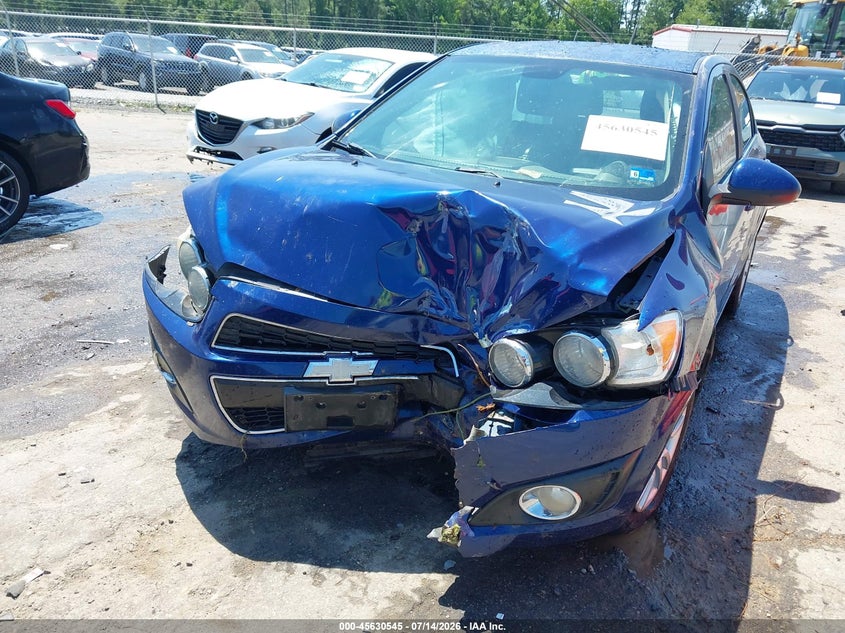 2013 Chevrolet Sonic Lt Auto VIN: 1G1JC5SH2D4238225 Lot: 45630545