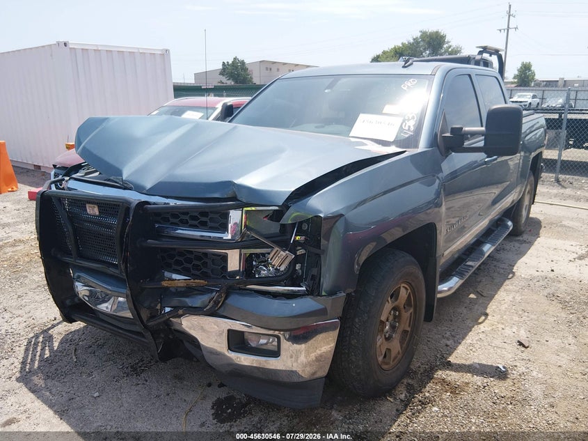 Vin: 3gcpcrec8eg151104, lot: 46129012, chevrolet silverado 1500 lt 20142