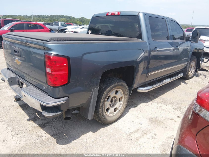 Vin: 3gcpcrec8eg151104, lot: 46129012, chevrolet silverado 1500 lt 20144
