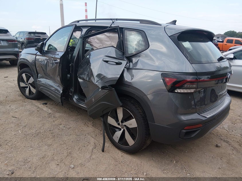 2026 Volkswagen Taos S VIN: 3VV8C7B29TM010997 Lot: 45630559