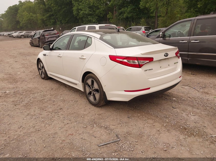 Vin: knagm4ad9d5057220, lot: 46129029, kia optima hybrid ex 20133