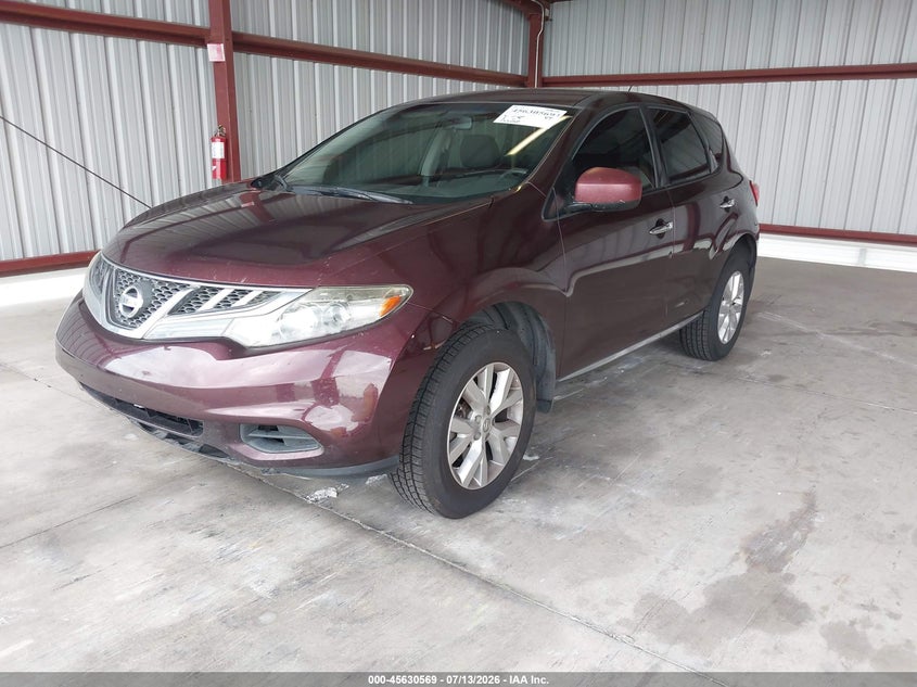 JN8AZ1MU7EW404399 2014 NISSAN MURANO S photo 1