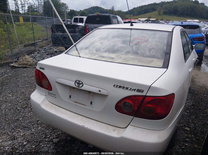 2003 TOYOTA COROLLA SEDAN 1.8L I-4 DOHC, VVT, 130HP