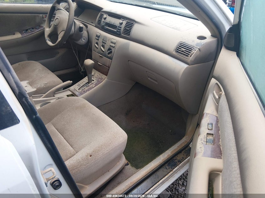 2003 TOYOTA COROLLA SEDAN 1.8L I-4 DOHC, VVT, 130HP