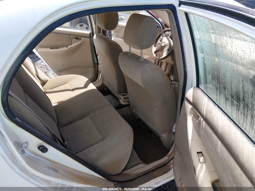 2003 TOYOTA COROLLA SEDAN 1.8L I-4 DOHC, VVT, 130HP