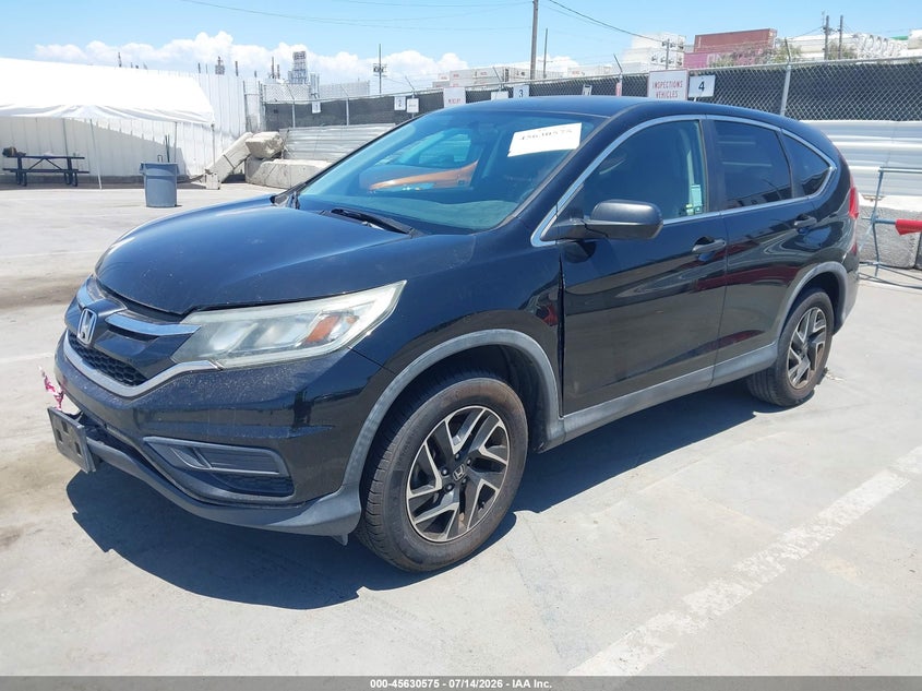 2016 Honda CR-V, Right Front, IAAI, VIN 2HKRM3H46GH534962 — photo 2