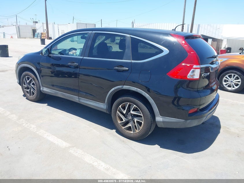 2016 HONDA CR-V auction photo 3