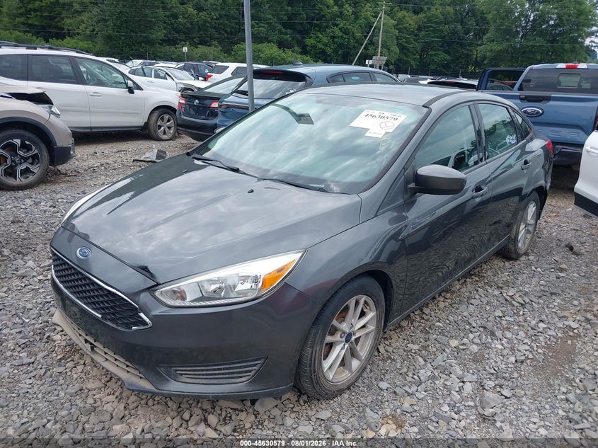 Vin: 1fadp3f20jl215780, lot: 46129045, ford focus se 20182