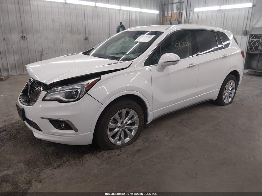 Vin: lrbfx1sa1jd023698, lot: 46129048, buick envision essence 20182