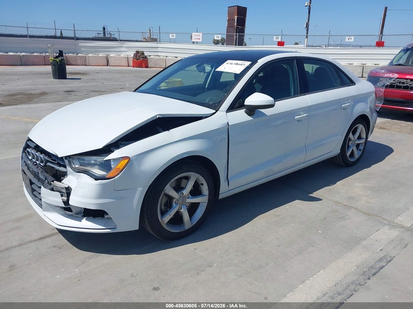 Vin: wauacgff6f1046433, lot: 46129071, audi a3 1.8t premium 20152