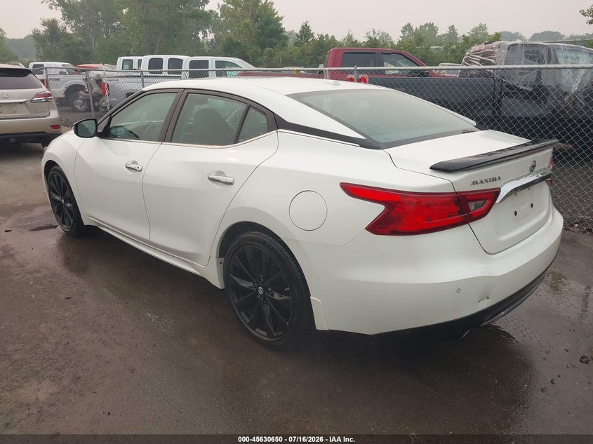 Vin: 1n4aa6ap6hc437856, lot: 46129116, nissan maxima 3.5 sr 20173
