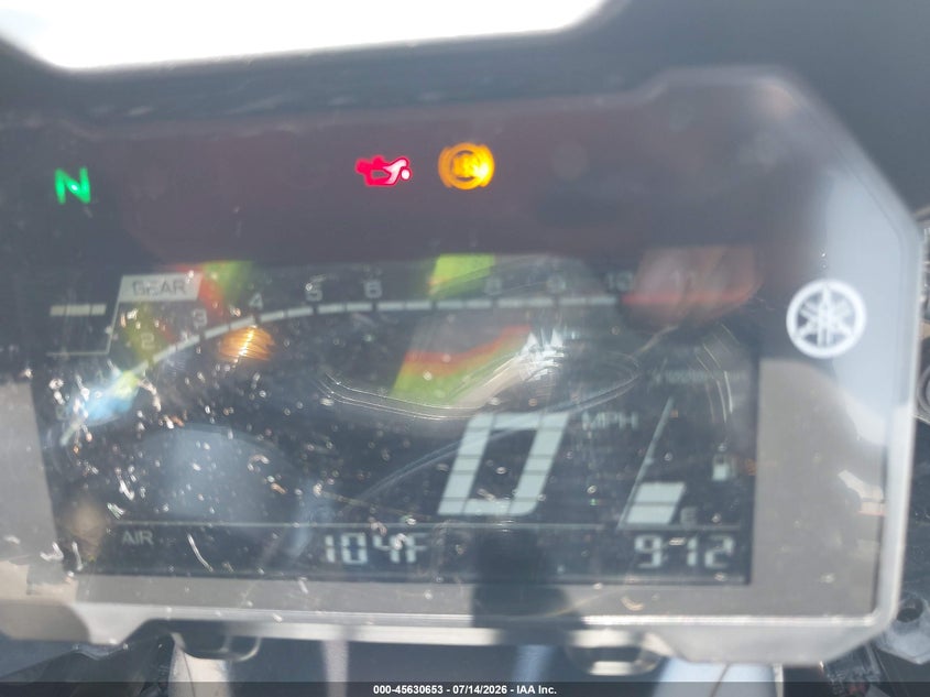 2025 Yamaha Yzfr7 VIN: JYARM38E5SA017690 Lot: 45630653