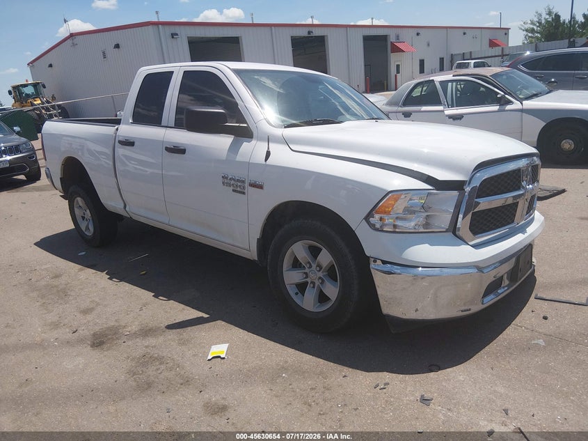 Vin: 1c6rr7ft2ks716985, lot: 46129120, ram 1500 classic tradesman  4x4 6'4 box 20193