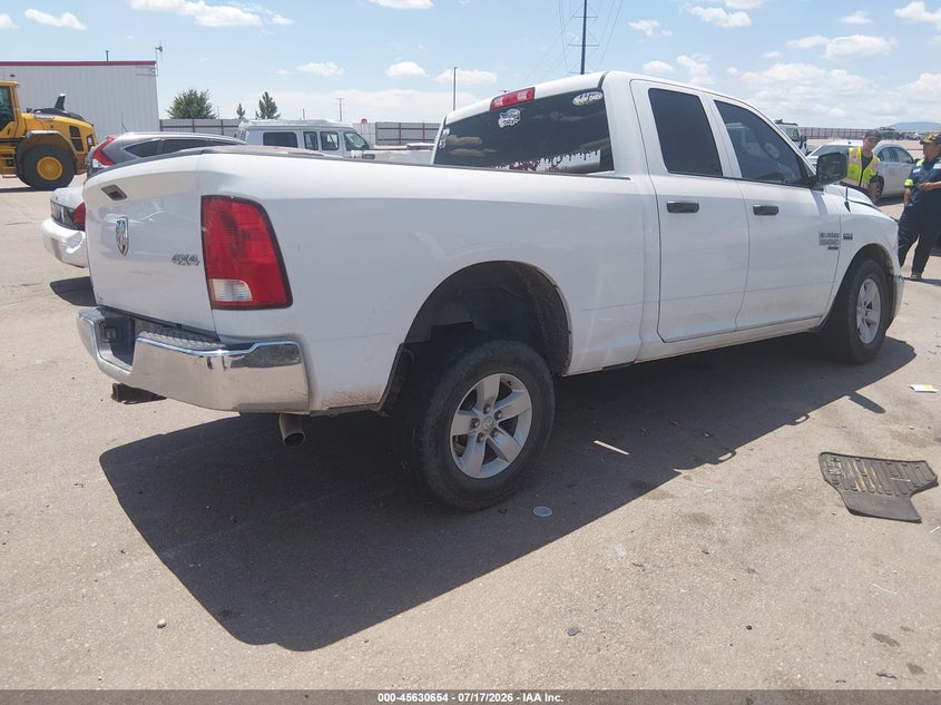 Vin: 1c6rr7ft2ks716985, lot: 46129120, ram 1500 classic tradesman  4x4 6'4 box 20194
