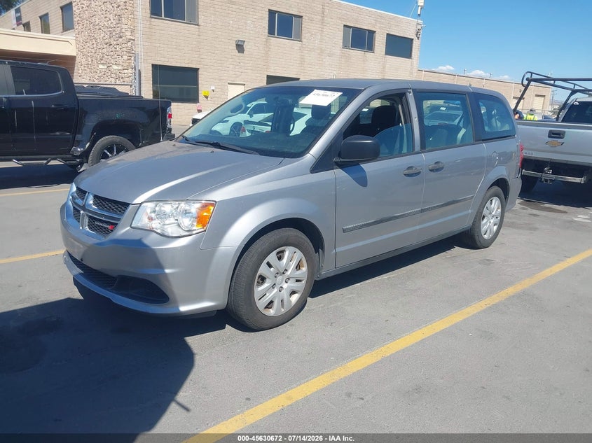 Vin: 2c4rdgbg4fr649507, lot: 46129138, dodge grand caravan american value pkg 20152