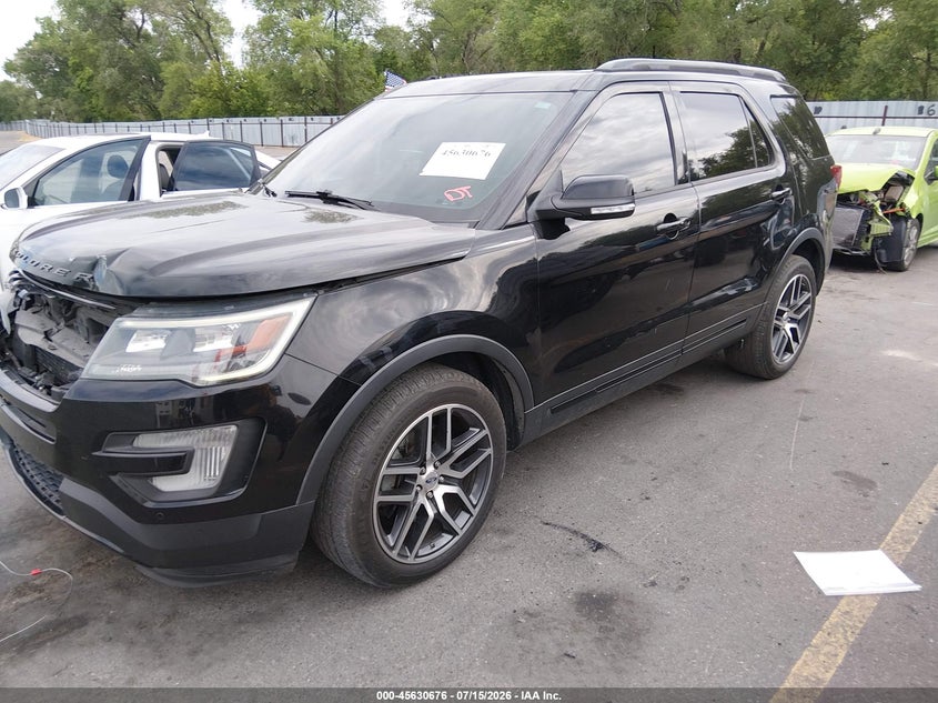 2017 FORD EXPLORER auction photo 2
