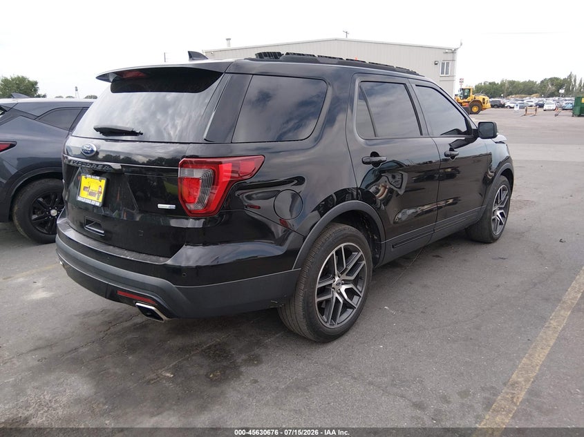 2017 FORD EXPLORER auction photo 4