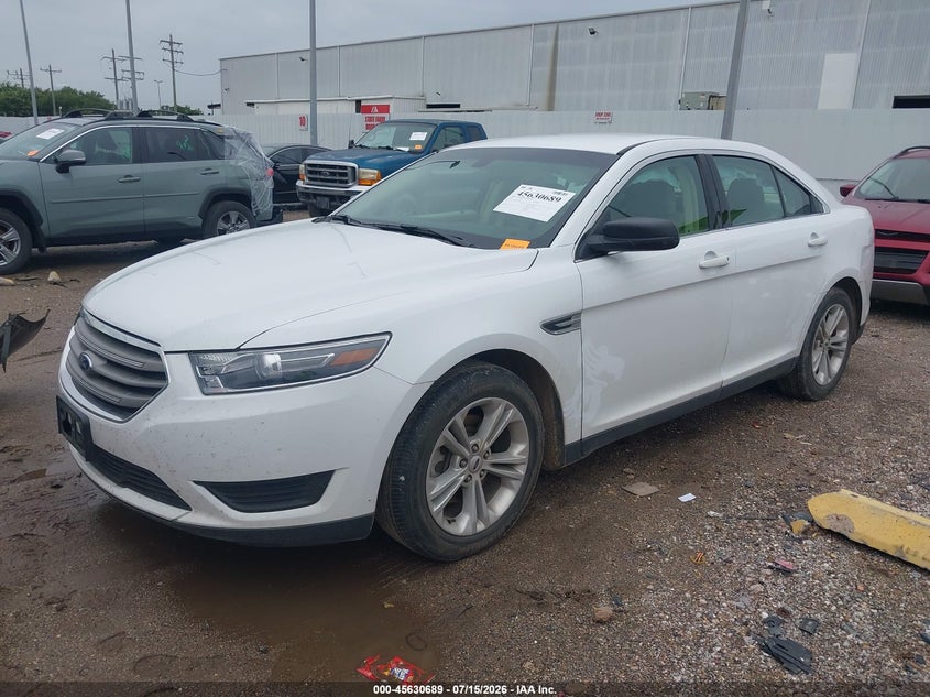 Vin: 1fahp2d84jg126922, lot: 46129155, ford taurus se 20182