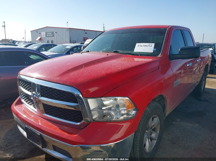 Vin: 1c6rr6gg7hs654911, lot: 46129161, ram 1500 slt  4x2 6'4 box 20172