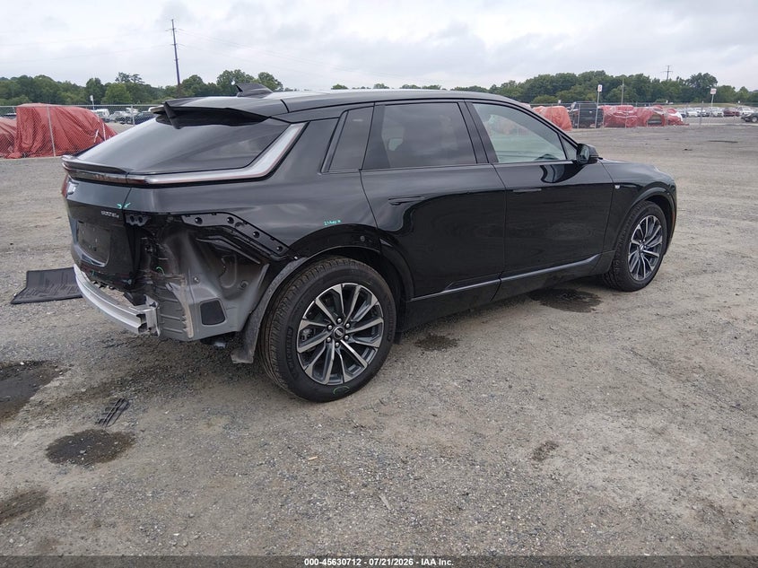 Vin: 1gykpurl4sz300416, lot: 46129178, cadillac lyriq sport 1 rwd 20254