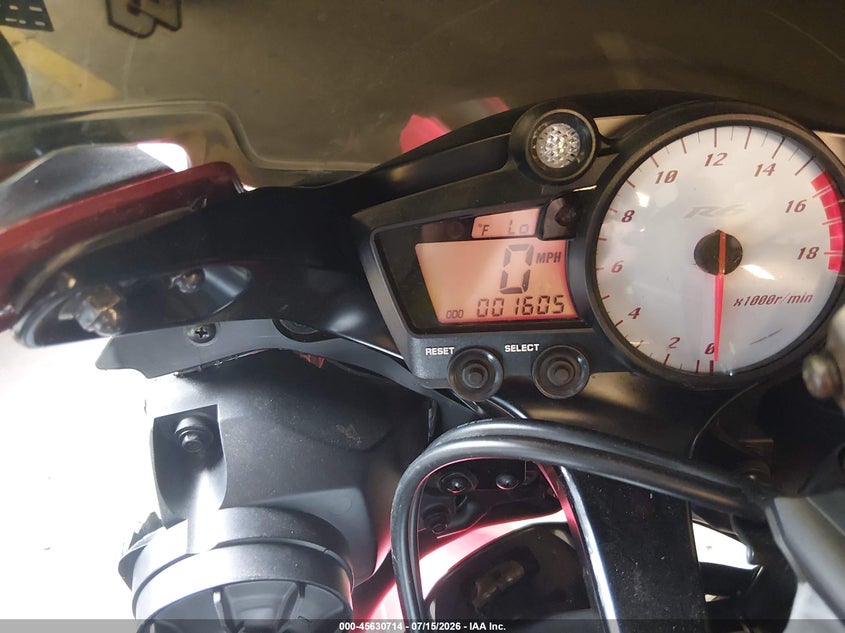 2007 Yamaha Yzfr6 S VIN: JYARJ06E37A033405 Lot: 45630714
