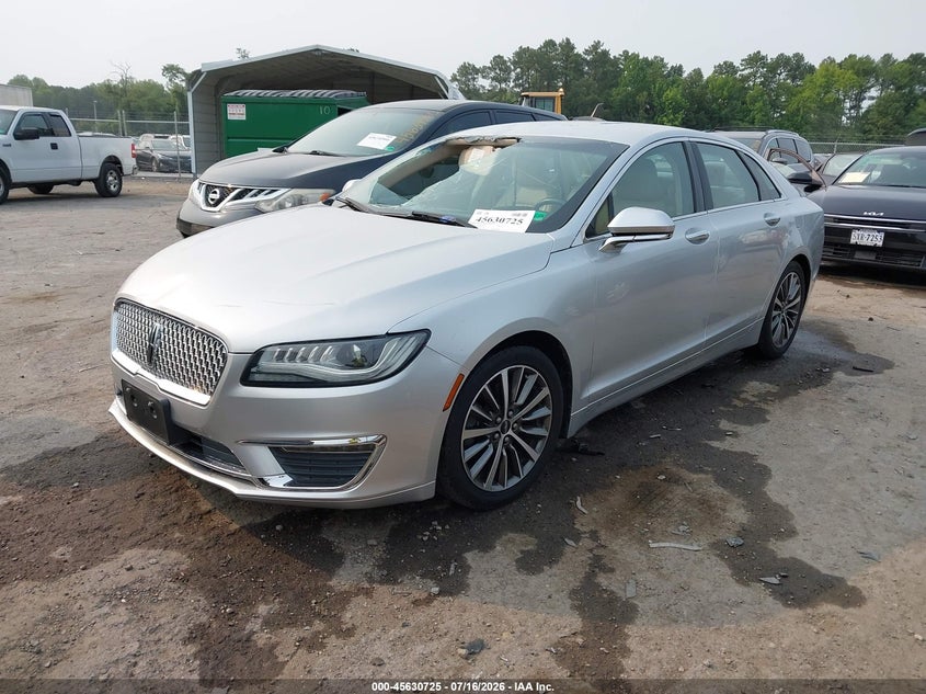 Vin: 3ln6l5a9xjr615518, lot: 46129191, lincoln mkz premiere 20182
