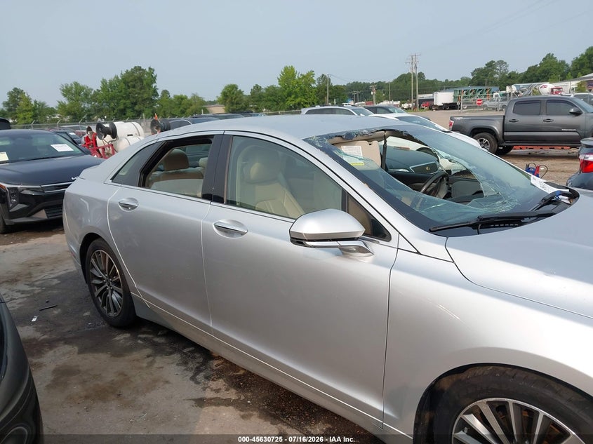 2018 Lincoln Mkz Premiere VIN: 3LN6L5A9XJR615518 Lot: 45630725