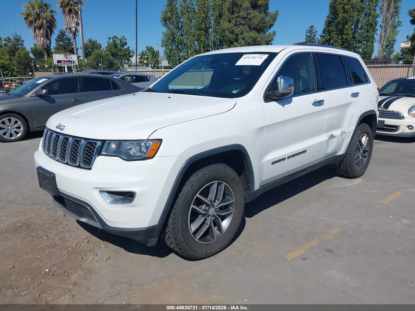 1C4RJFBG6JC308341 2018 JEEP GRAND CHEROKEE LIMITED 4X4 photo 1