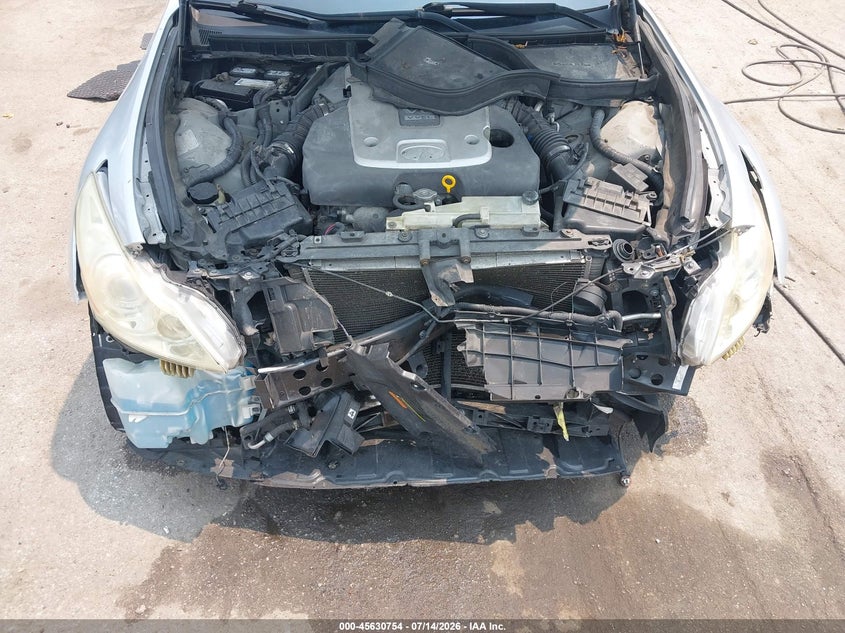 2010 Infiniti G37X VIN: JN1CV6AR3AM456649 Lot: 45630754
