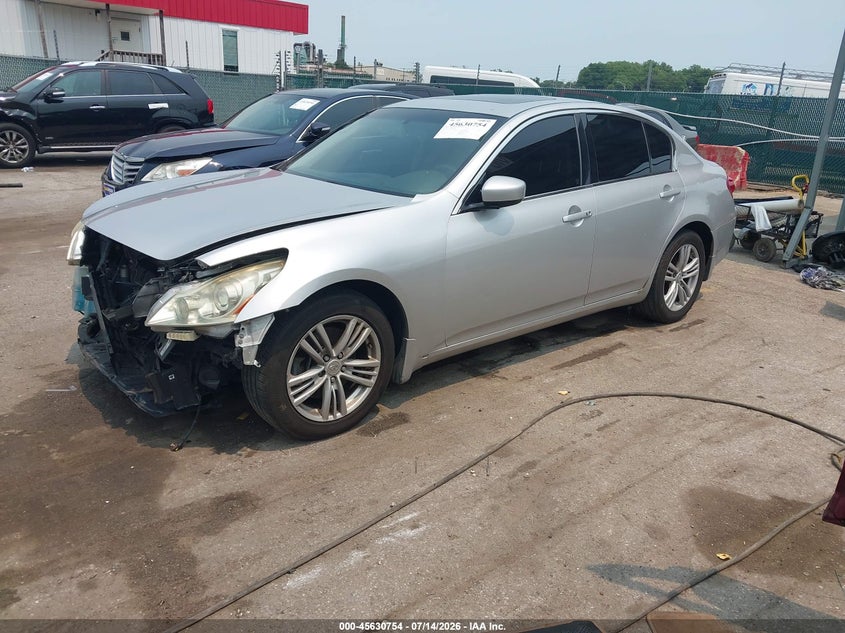 Vin: jn1cv6ar3am456649, lot: 46129220, infiniti g37x 20102