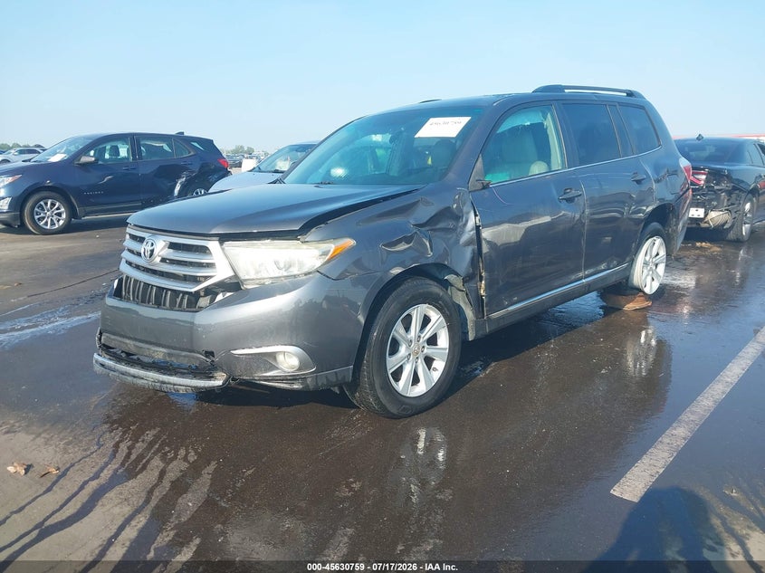 Vin: 5tdbk3eh3bs079036, lot: 46129225, toyota highlander se v6 20112