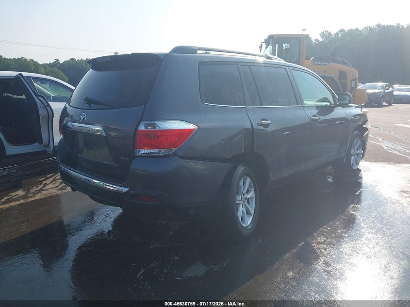 Vin: 5tdbk3eh3bs079036, lot: 46129225, toyota highlander se v6 20114