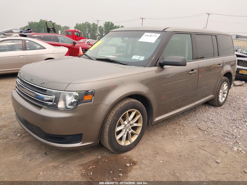 Vin: 2fmgk5b83dbd22771, lot: 46129238, ford flex se 20132